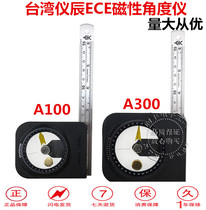 Taiwan ECE Yichen A300 angle meter Magnetic horizontal angle meter A100 angle gauge level meter