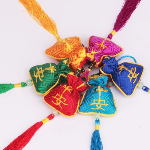 Фестиваль фестиваля Dragon Boat Double -Sided Fuzi Ping шелк -аромат.