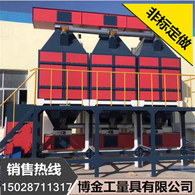 Catalyst burner incinerator RCO storage purification and deadsorption catalytic combustion waste gas treatment equipment