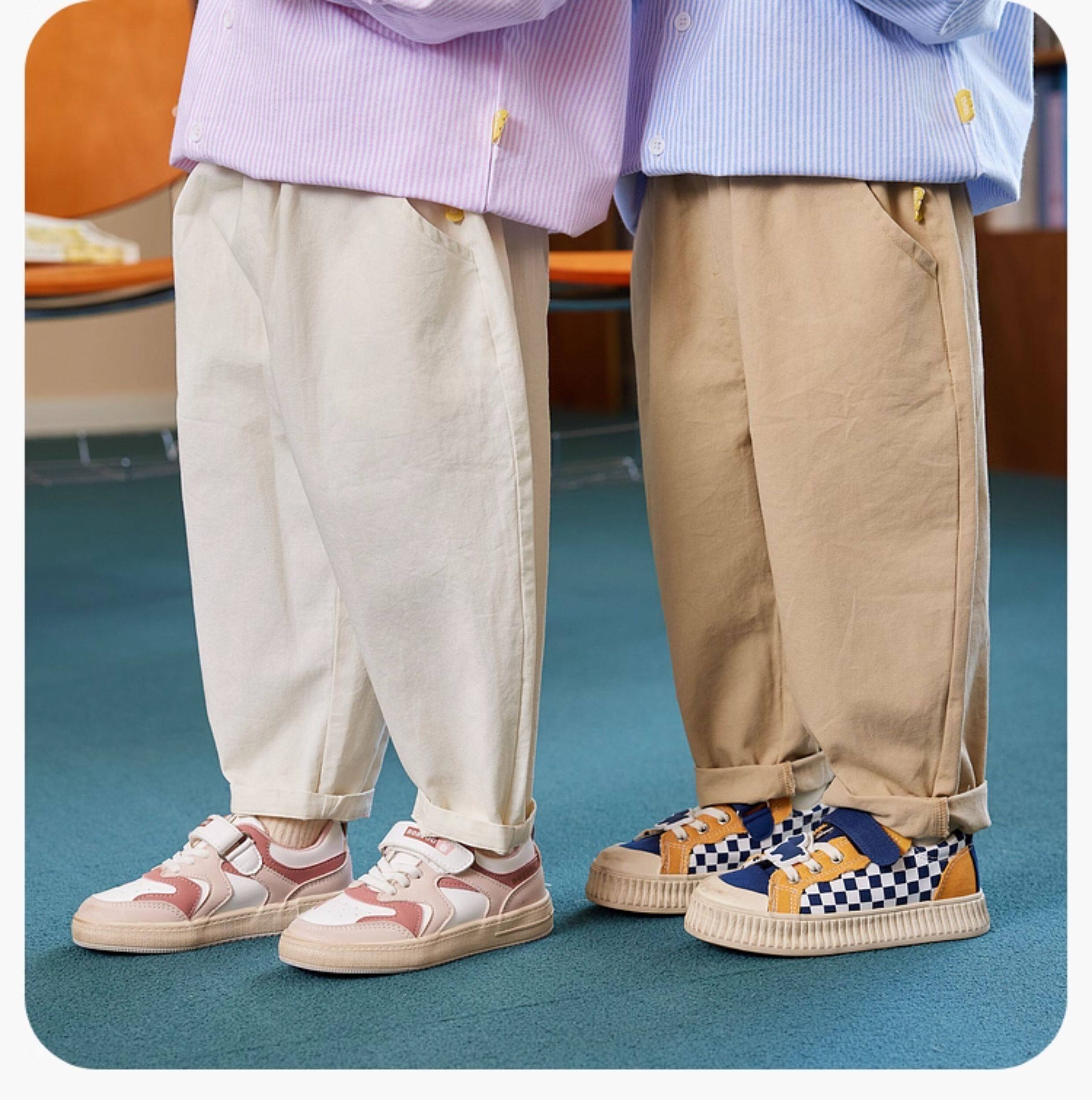 Dudu Baby plus Velvet Boys' Autumn and Winter Models Pants — 22