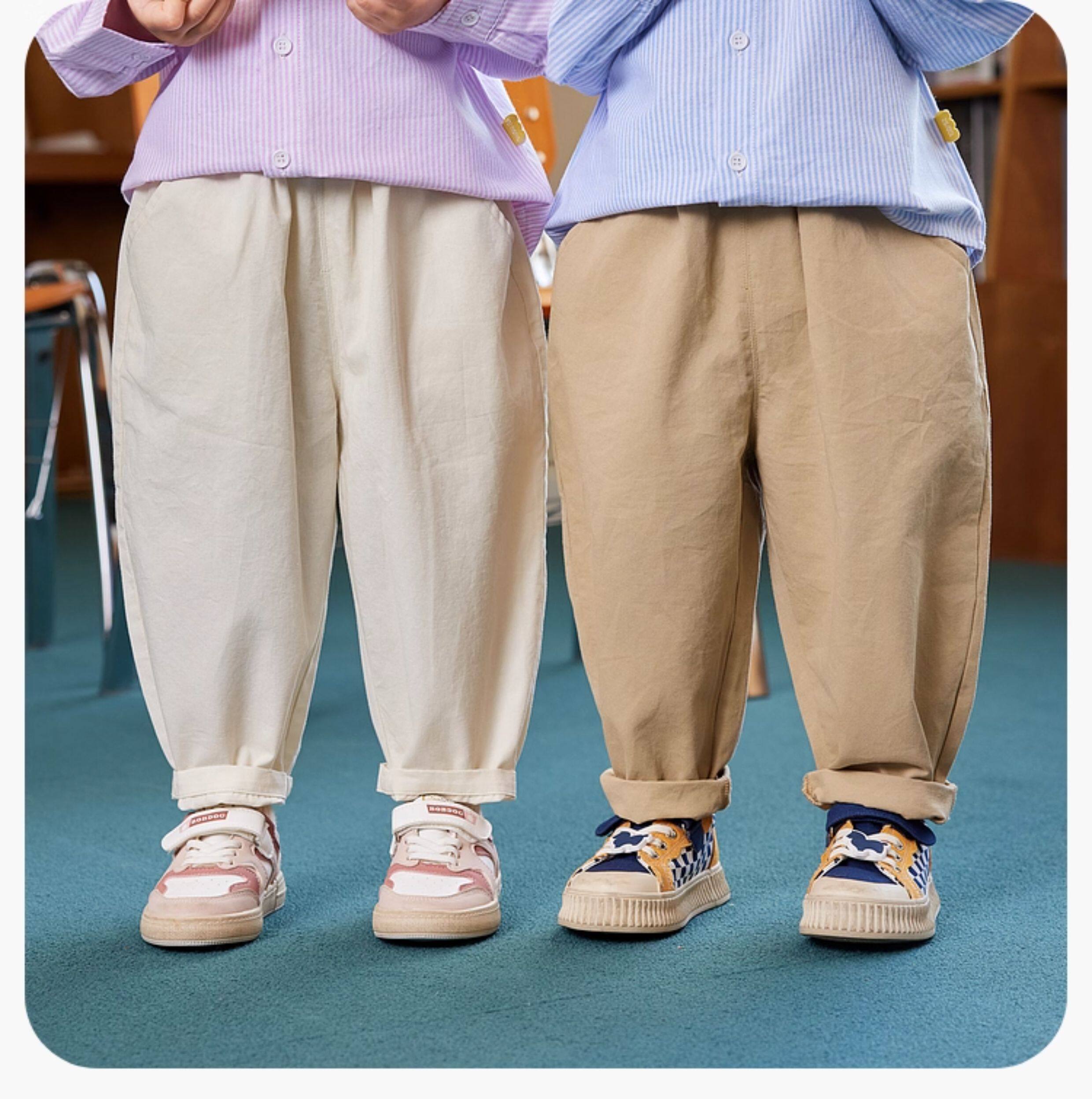 Dudu Baby plus Velvet Boys' Autumn and Winter Models Pants — 29