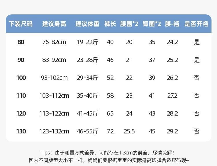 嘟嘟家男童裤子新款儿童秋季纯棉工装裤女童长裤休闲宝宝童装春秋 — 18