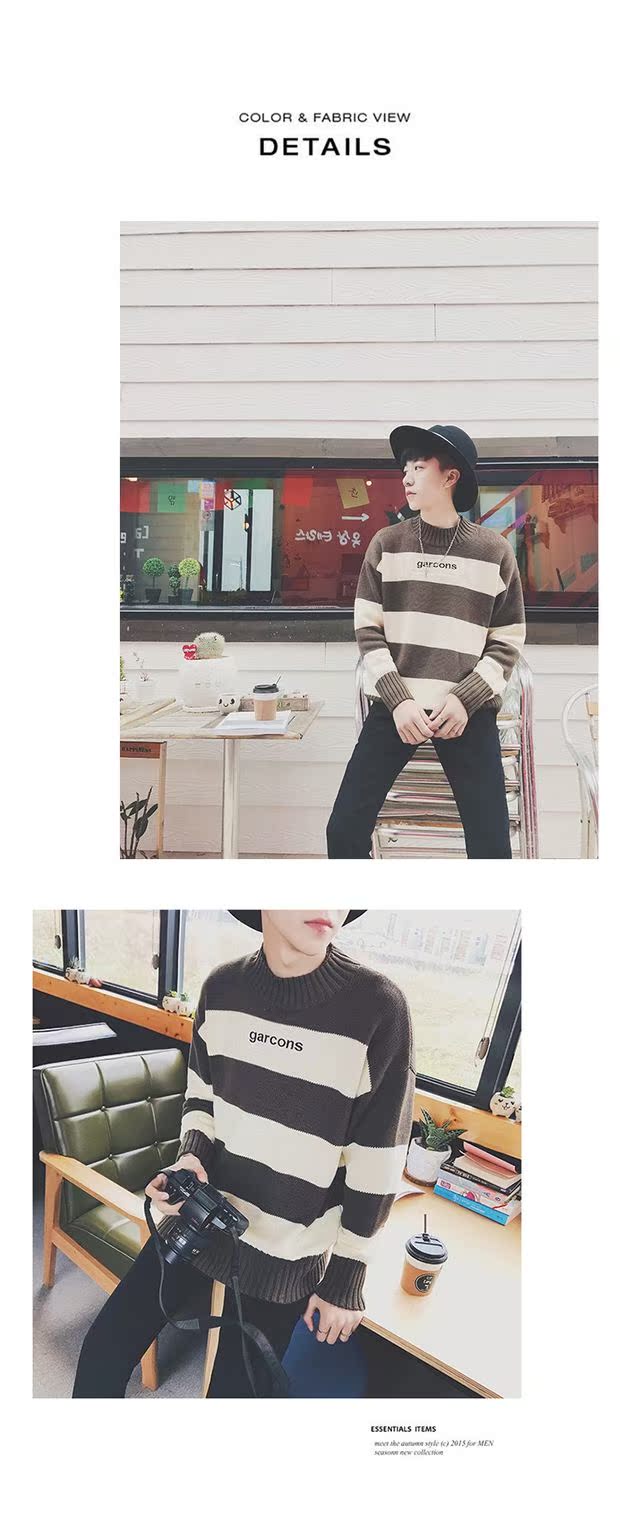 Áo len cổ lọ dành cho tuổi teen và mùa đông đồ nam đẹp