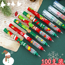 Christmas primary and middle school students reward gift whole class classroom small gift Christmas cute neutral pen water pen signature pen