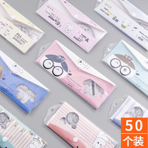 Creative stationery giraffe Primary School students plastic cartoon ruler 15cm set cute childrens ruler supplies wholesale