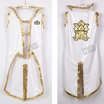 (NM Yumoyuan) Samurai Sentai True Swordsman cos suit white skirt