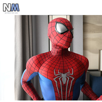(NM) Red and blue stitching Super 2 The Amazing Spider-Man 2 cos suit tailor-made