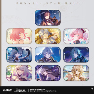 【米哈游/崩坏：星穹铁道】与你同行的回忆系列马口铁徽章 miHoYo