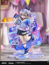 Игрушка-аниме 【米哈游/崩坏：星穹铁道/定金】小不点猫猫系列银狼手办 mihoyo