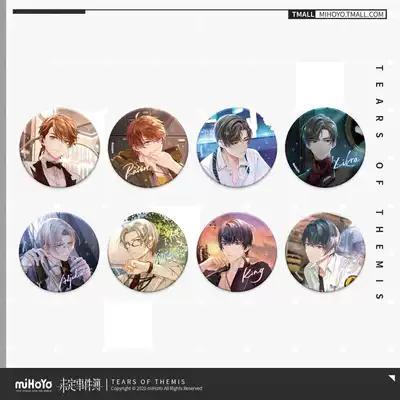 (Miha You Undecided Event Book) Heart Commemorative Series Tinplate Badge miHoYo