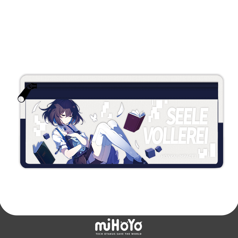 (Mihayou Collapse 3) Xier Fantasy Sea Dream Butterfly Pencil Case Small Storage Bag Xier Peripherals miHoYo