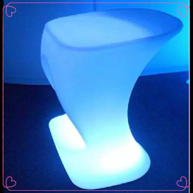Châu Âu LED ánh sáng ghế thanh phân Giải trí LED ánh sáng đồ nội thất Ghế bar sáng tạo phân nhẹ - Giải trí / Bar / KTV