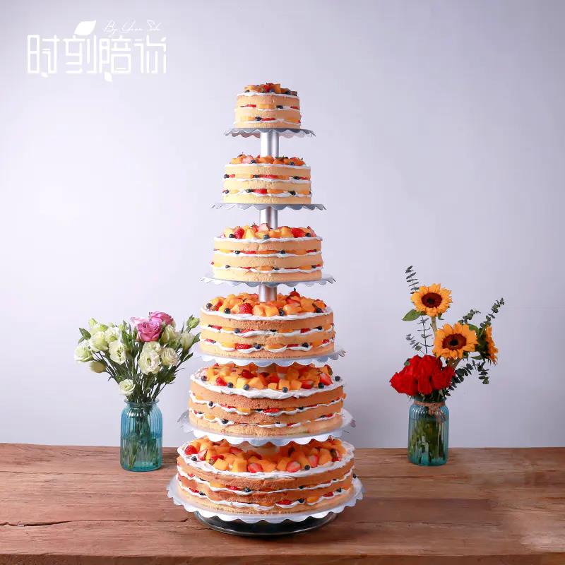 Always accompany you Fruit birthday cake Company annual meeting Wedding celebration party Shenzhen city delivery to the door