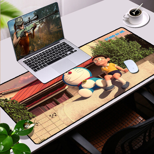 Mouse pad custom-made large thickened desk pad game e-sports animation computer female desk shortcut key pad