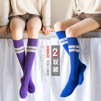 women's korean style high knee high long socks