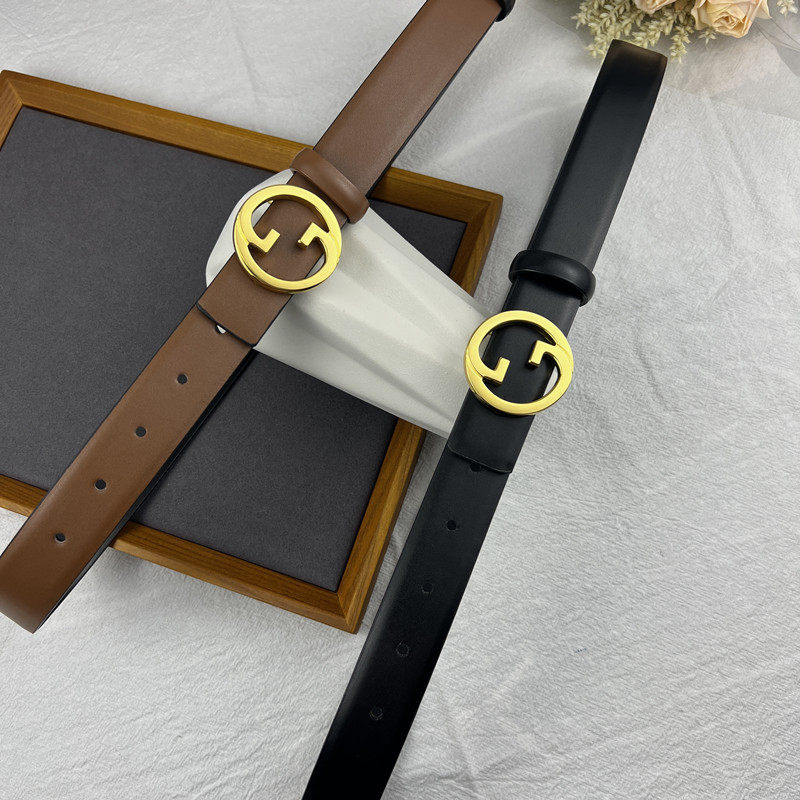 Belt girl leather jeans belt decorated with skirt suit sweater fine waist seal 2023 new models