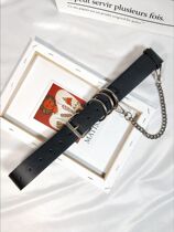 Retro port wind belt Womens fashion trend personality niche chain belt decoration with skirt jeans ins wind