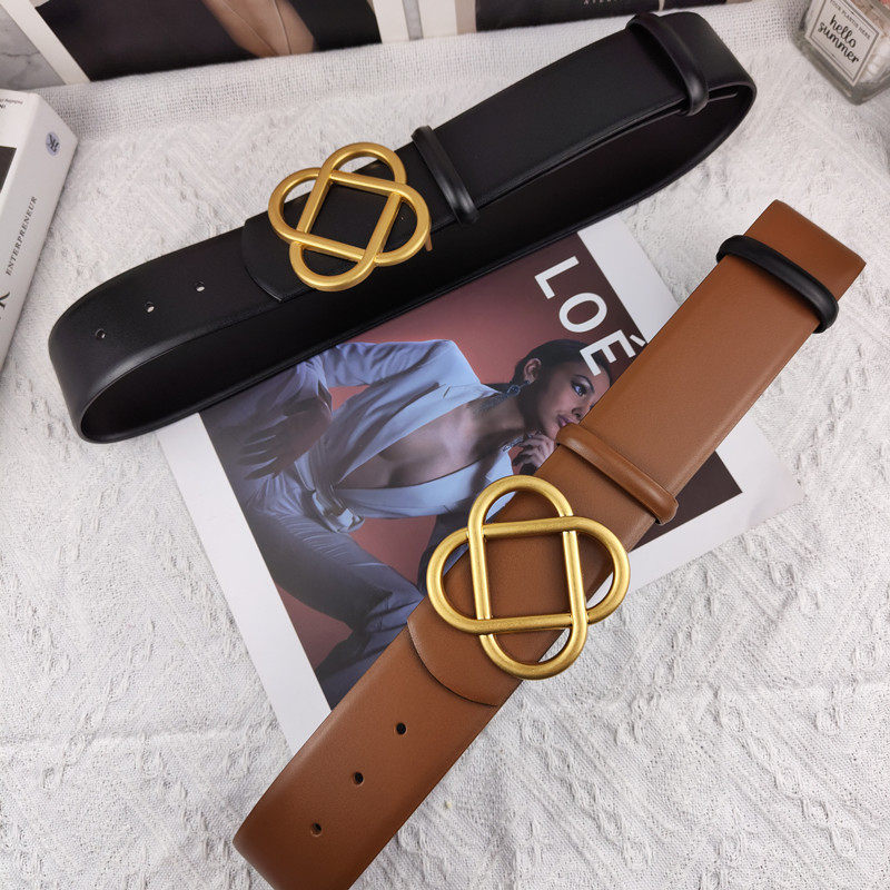 2022 New belt lady leather belt belt dress dress suit sweater coat wide waist seal