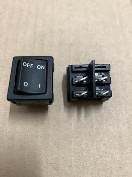 British Arcolectric 8650Vb 4-Pin 2-Position Rocker Switch 10A250Vac Gold-Plated Contacts Brand New