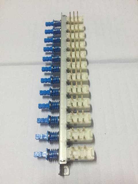 Japan Alps 6-Pin 2-Knife 12-Bit Key Switch Double Interactive Button Self-Locking Interlocking Connection New