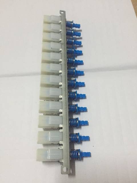 Japan Alps 6-Pin 2-Knife 12-Bit Key Switch Double Interactive Button Self-Locking Interlocking Connection New