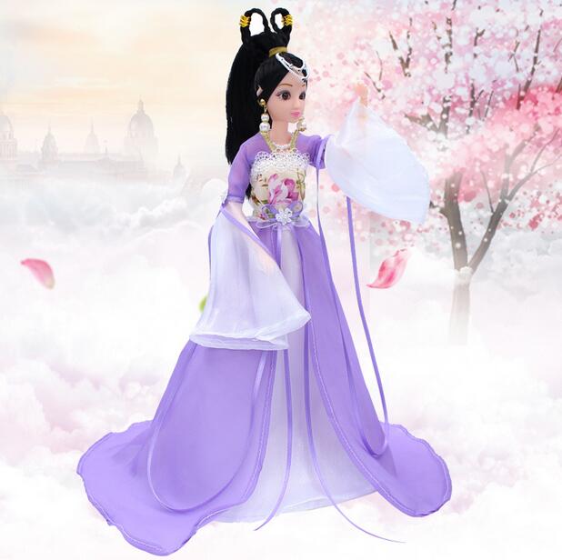娃娃改妆夜萝莉仙子古装衣服全套叶萝莉芭巴比洋娃娃女孩玩具