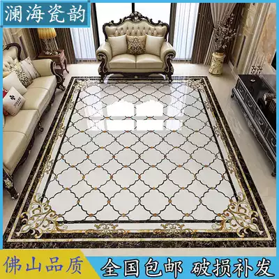 Unlimited splicing European-style living room floor tiles Parquet tiles Corridor aisle puzzle entrance pattern floor tiles