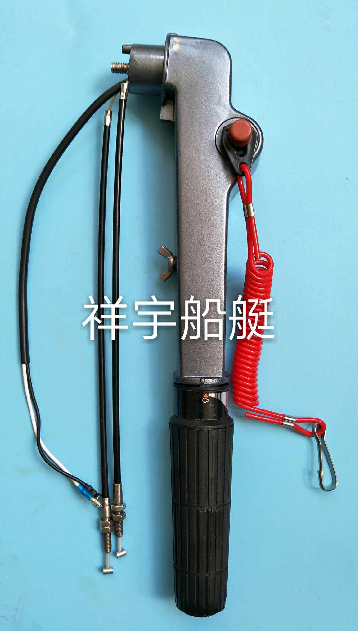 Mountain leaf Sea Fly Piers Neil 15 horsepower boat engine operating throttle handle assembly accessories