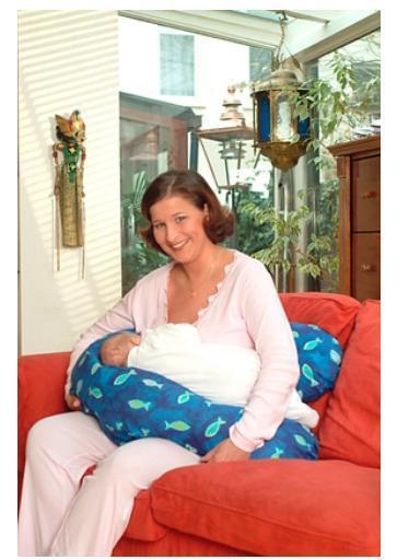 Double pro Bolbao V - type comfortable pillow - Pregnant woman sleeping pillow and pillow - feeding pillow to take off baby pillow