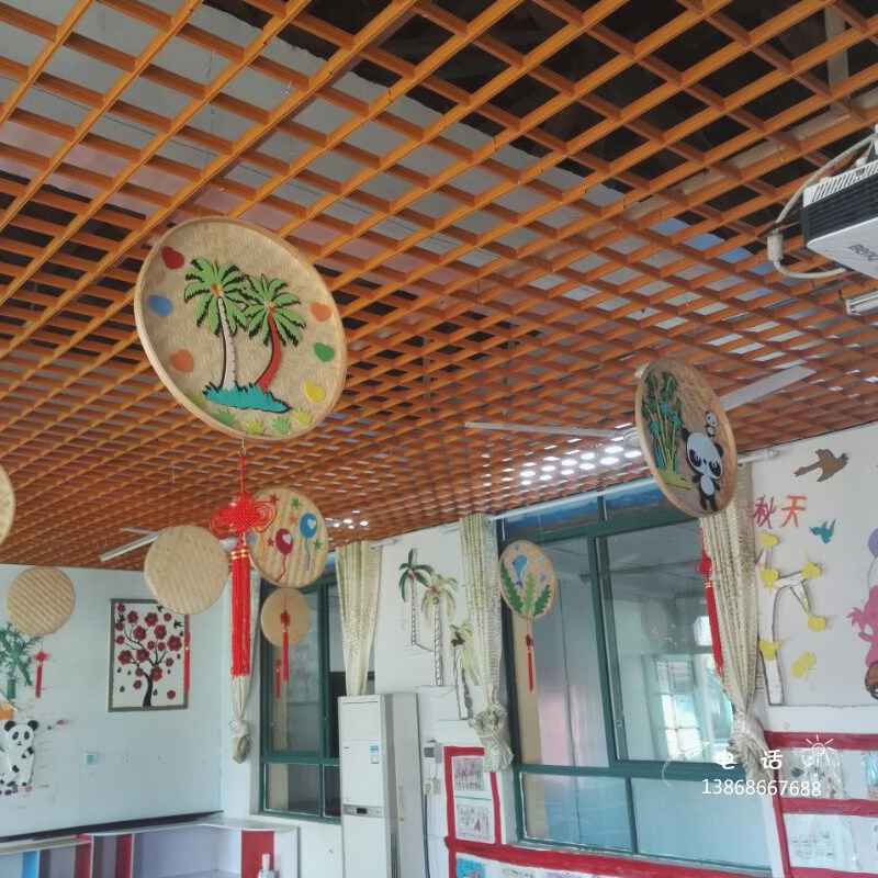 Creative Bamboo Hanging Ornaments Kindergarten Art Handmade Diy