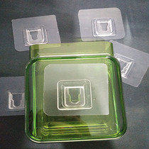 Wall-mounted containing box replacement clamping plate wall containing frame replacement viscose remote control containing mobile phone case No mark sticker