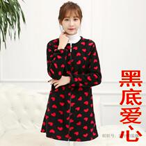 Autumn cotton princess womens coat protective cotton coffee room full body coat Coffee adult fabric Gold velvet