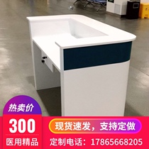 Medical guide desk Fashion front desk desk Service desk Sales office Beauty salon Hospital pre-examination triage desk Service desk spot