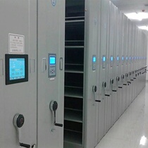 Oil painting Intelligent file dense rack Hand-cranked file cabinet Hand-cranked dense cabinet with lock Electric trackless dense shelf