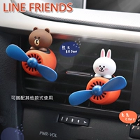 Line friends, милая креативная мультяшная аромотерапия для авто, духи