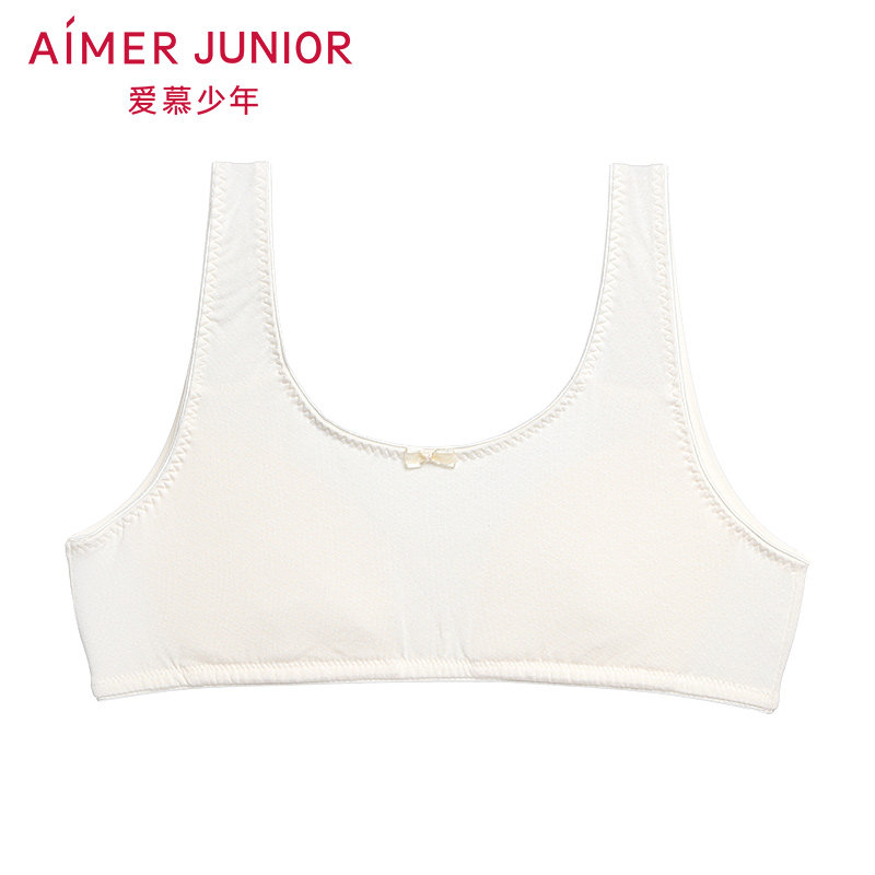 Adoring teenage girls kids girls teenage diamond type one stage no-set short tank top bra AJ115251
