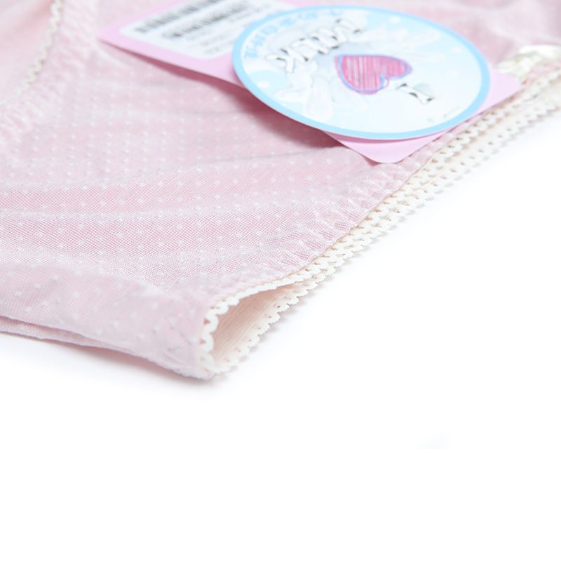 Aimer Children's Underwear Girls Girls Underwear Women's Honey Dot Mid-waist Boxer Underpants AJ123211