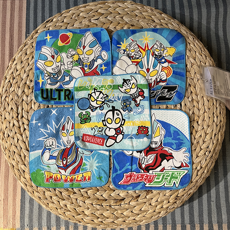 Ultraman Children's Small Towel Hand Towel Japanese Superhero Japanese Cartoon Pure Cotton Household Face Wash Hand Towel Small Square Towel Ultraman Children's Small Towel Hand Towel Japanese Superhero Japanese Cartoon Pure Cotton Household Face Wash Hand Towel Small Square Towel