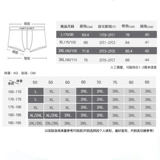 南极人 Шелковые трусы, дышащие ультратонкие трендовые штаны, большой размер