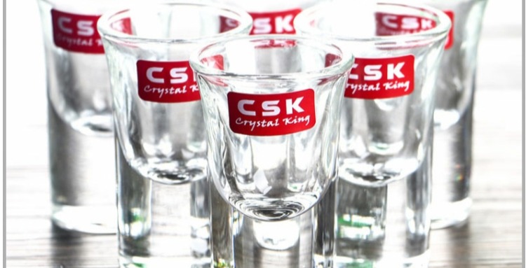 CSK Larrys viên đạn đáy dày hầm rượu vang trắng ly rượu vang ly nhỏ rượu mạnh ly nhỏ một ly rượu vang - Rượu vang ly rượu vang ocean