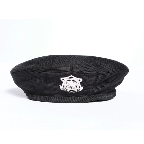 Черный берет, рабочая шапка, синие универсальные аксессуары подходит для мужчин и женщин