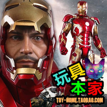 New Spot Hottoys 1 6 Alloy Die cast Avengers 2 Iron Man MK43 Reprint HT