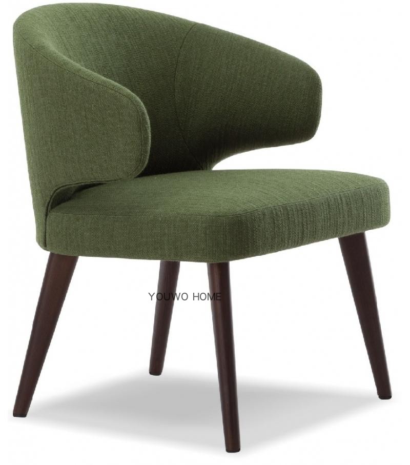 Ghế ăn Minotti Aston Ghế ăn đơn giản thiết kế nội thất Ghế sáng tạo Bắc Âu ghế xếp