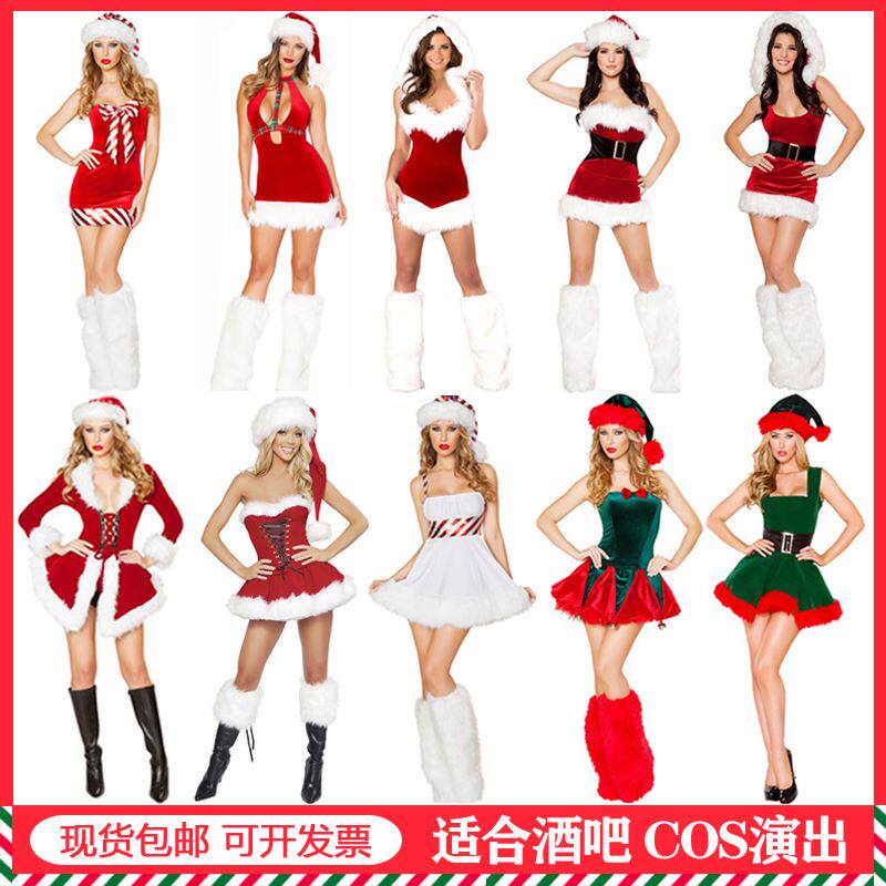 Christmas Clothing Foreign Dress Christmas Women Dress Themed Clothing Christmas Old Dresses Elements Cos Costume for a dress
