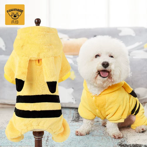 Одежда для собак Праздничная осенняя и зимняя одежда с флисовой плюшевой VIP-четвероноги