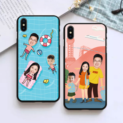 手机壳定制任意机型情侣软壳diy定制