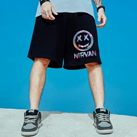 Хлопковые штаны, спортивные шорты для влюбленных, китайский стиль, большой размер, оверсайз