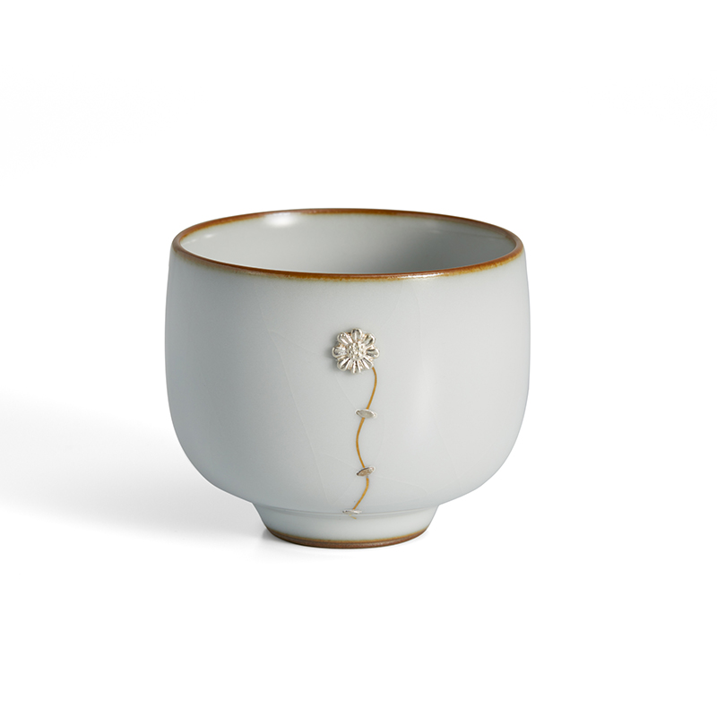 The View restoring museum by patterns tea set suit household ceramic cups open piece of jingdezhen kung fu master CPU