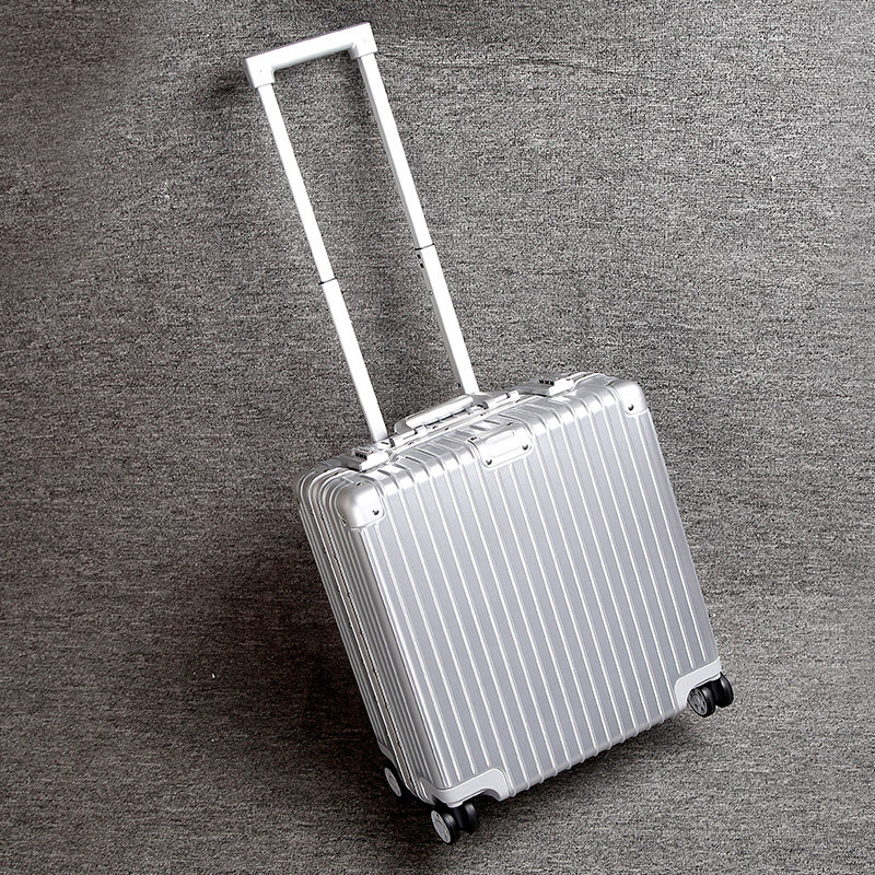 Den Case 18 Inch Small Pull-Lever Case Woman 16 Inch Suitcase 20 Inch Silent Universal Wheel Light Suitcase Aluminum Frame