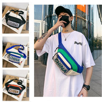 Purse Strings Male Tide Card Season New Chest Bag Transport Single Shoulder Bag Tide Mens Bag Diagonal Satchel Country Tide Small Satchel